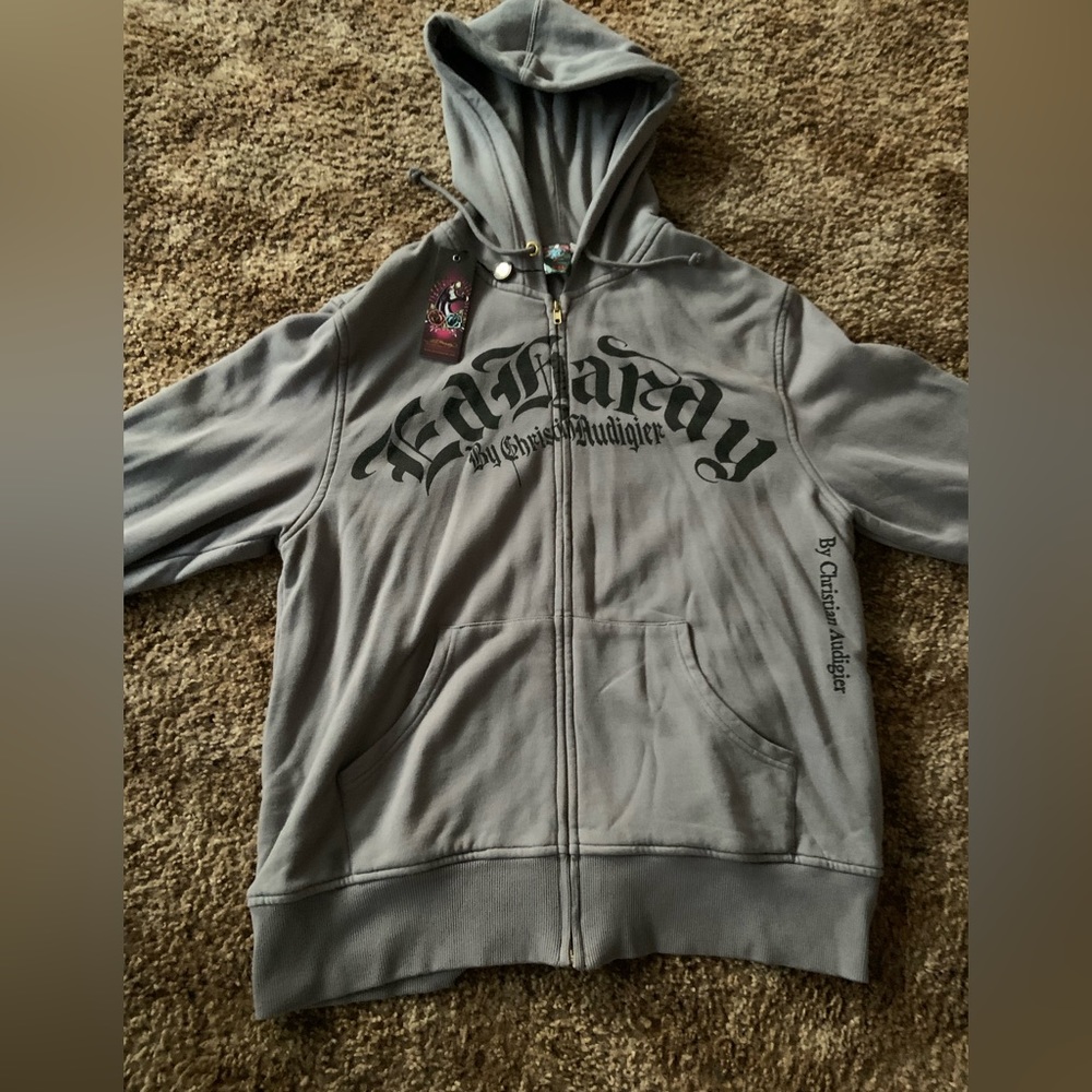 Ed Hardy Zip Up Hoodie